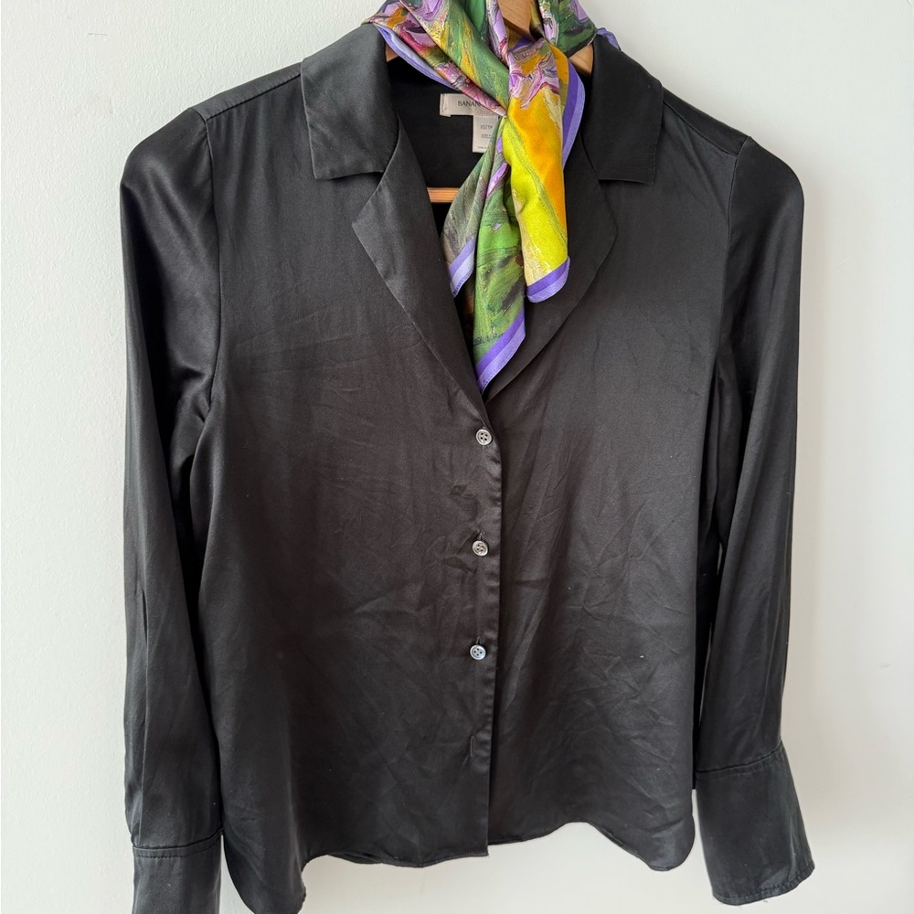 Banana Republic Elegant Black Women's Top